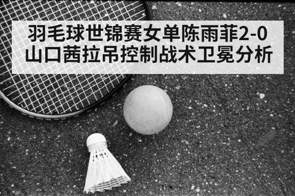 羽毛球世锦赛女单陈雨菲2-0山口茜拉吊控制战术卫冕分析